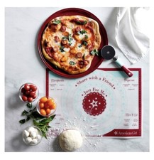 Williams Sonoma American Girl Doll Pizza Baking Cook Set Ages 8 Play Set