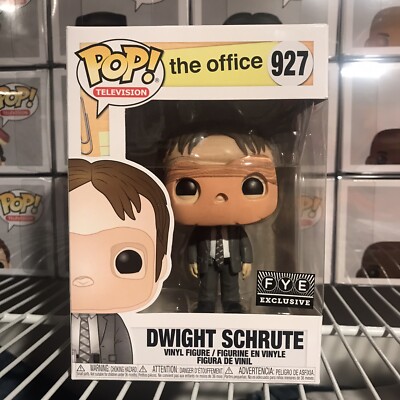 NIB THE OFFICE DWIGHT SCHRUTE CPR MASK # 927 FUNKO POP! TELEVISION
