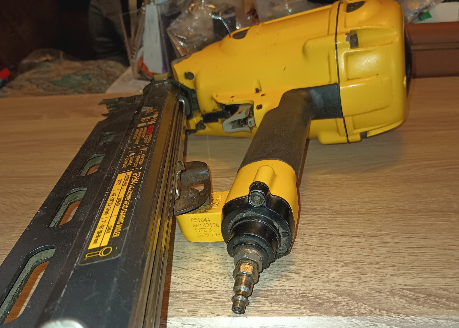 Dewalt D51844 Air Full Round Head Framing Nailer Fast Free Shipping. eBay