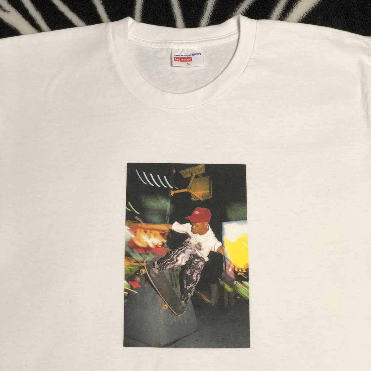 シュプリーム×コムデギャルソン CDG 　ハロルドハンター Supreme/CdG Tee - UG.SHAFT