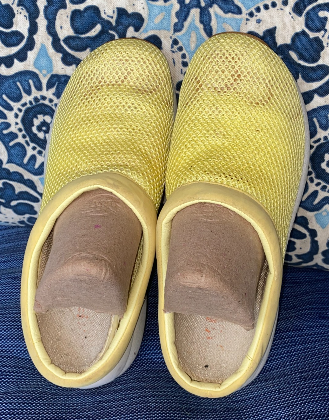 !WOW! Scarpe da ginnastica slip on donna taglia 6 MERRELL Primo Breeze 2 mules gialle