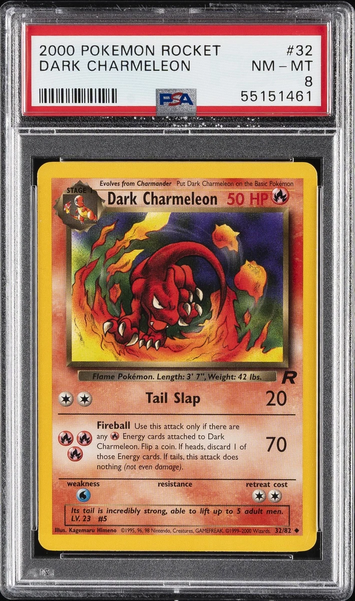 25+ Darkness Charmeleon Pokémon TCG Professional Sports