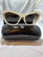 CHANEL Sunglasses Pre-Owned Authentic Full Rim Italy Women Full-Rim Designer