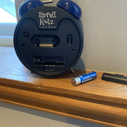 Tyrell Katz Blue Kids Tractor Alarm Clock - Picture 4 of 4