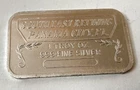 vintage 1 oz .999 Fine Silver Bar vintage South East Refining Panama City FL