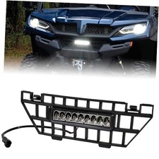 Front Mesh Grill with LED Spotlight for CFMOTO UFORCE 1000 2019-2025 / UFORCE