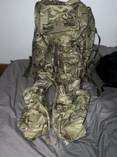 MTP PLCE Short Back Bergen British Army Issue With Side Pouches