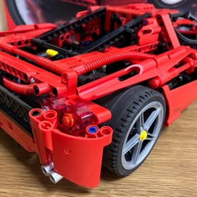LEGO Racers Enzo Ferrari 1:10 8653 In 2005 Used Retired W/Manual As Is