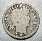 1895-S  BARBER DIME   GOOD+    KEY DATE  #2354