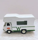 Vintage 1970s Tonka Toy Mini Winnebago RV Camper 6” Inch Metal Winnie