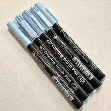 5 Sakura Color Koi Coloring Brush Marker Pen Flexible Tip Light Sky Blue