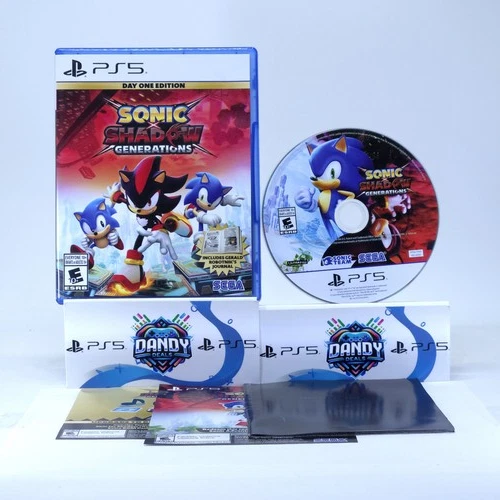 Sonic X Shadow Generations PS5 CIB W/ Manual - PlayStation 5
