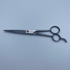 Vintage Dubl Duck 17 Solingen Germany Barber Scissors FORGED CARBON STEEL 7"