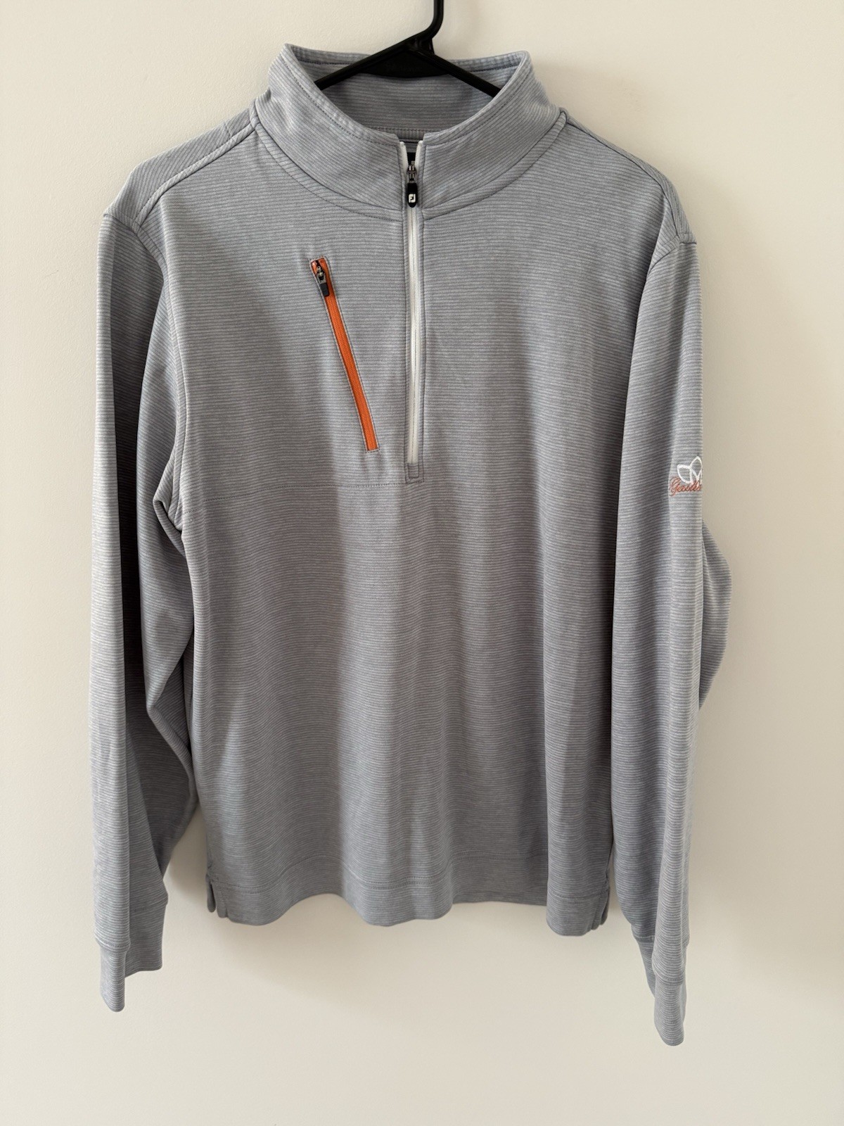 FootJoy Men’s Large 1/4 Quarter Zip Gray