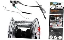 Rear Door Latch Cable & Rod for Ford E150 E250 E350 Right Back Door Latch Lock