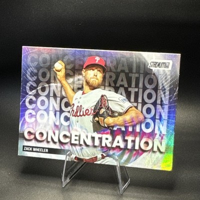 2025 Topps Stadium Club - Concentration Zack Wheeler #C-14