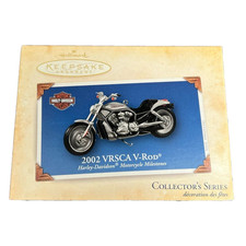 Hallmark Harley-Davidson 2002 VRSCA V-Rod Christmas Ornament Vintage 2004 Series
