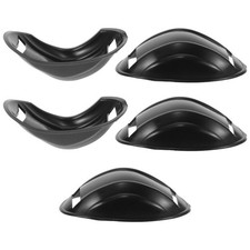 5 Pcs Chin Guards Pads for Motorcycle Electric Bike Skating