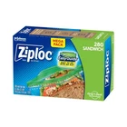 Ziploc Sandwich Bags 280's - Grip 'n Seal Technology