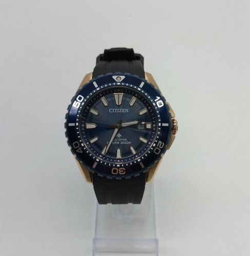 Citizen Promaster E168-003FR08 Eco-Drive Plongeurs 200m Date Solaire Montre Auth - Photo 1 sur 5