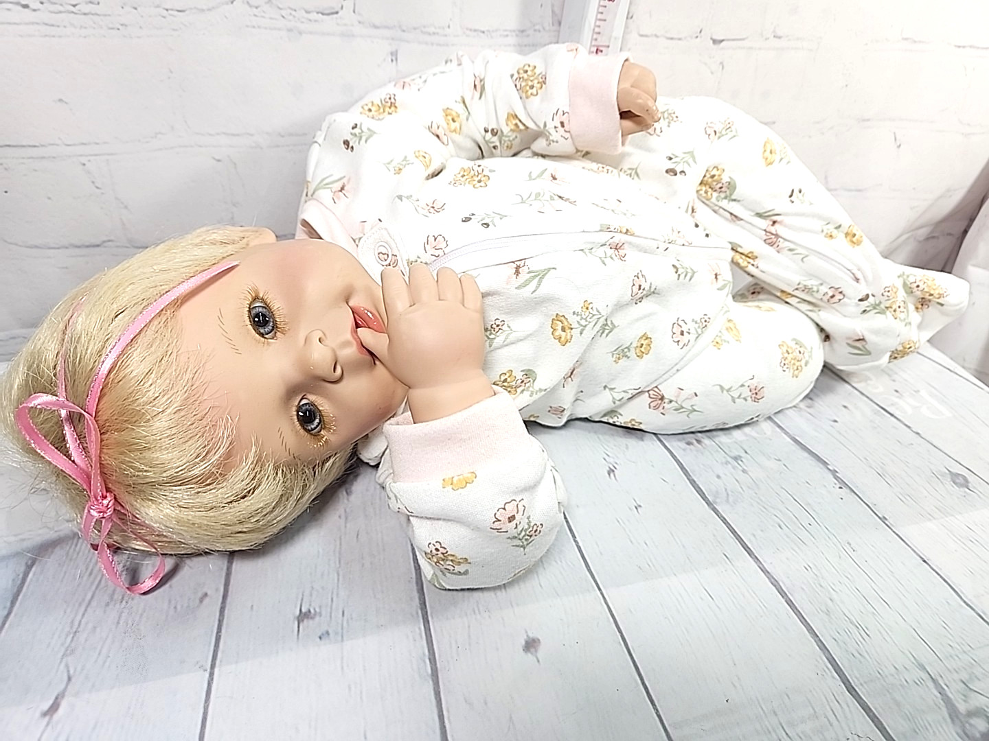 Adora 19in Realistic Baby Doll Blonde Hair Blue Eyes Fair Sk