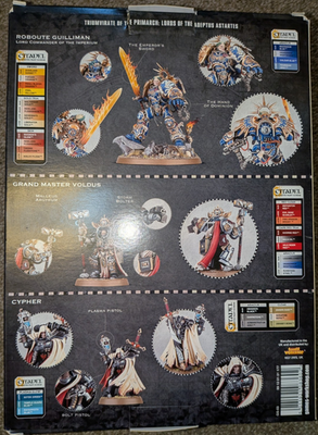 Warhammer 40k Triumvirate of The Primarch for sale online | eBay