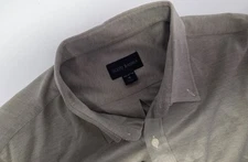 Scott Barber Mens Size XXL Tan Long Sleeve Button Down Shirt