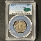 1927-S 25c Standing Liberty Quarter San Francisco Key Very Fine PCGS VF 30 CAC