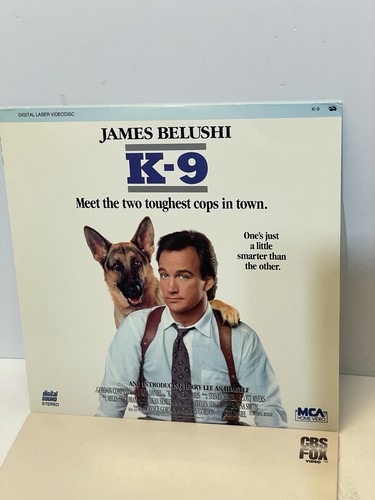 Real Men And K-9 X2 LASERDISC Movie Lot In Very Good Condition James Jim Belushi - Picture 2 of 10