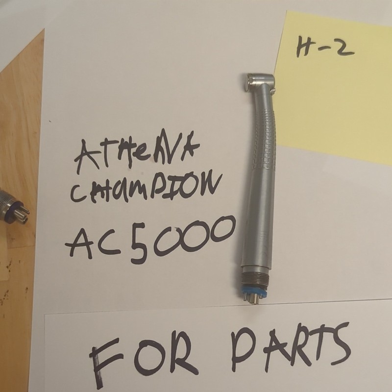 Athena Champion AC5000 High Speed Autochuck Contra Angle 4 Hole Handpiece