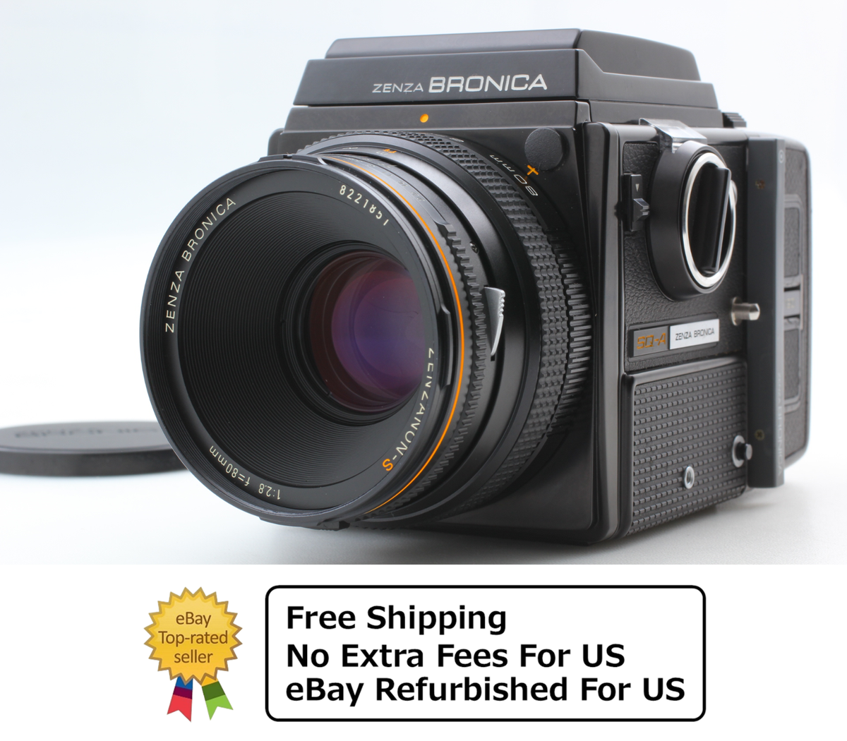 N MINT] Zenza Bronica SQ-A Waist Level Finder Zenzanon S 80mm