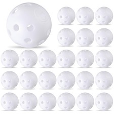 24 Pack Practice Golf Balls 42 mm Limited Flight Plastic Golf Training Airflo