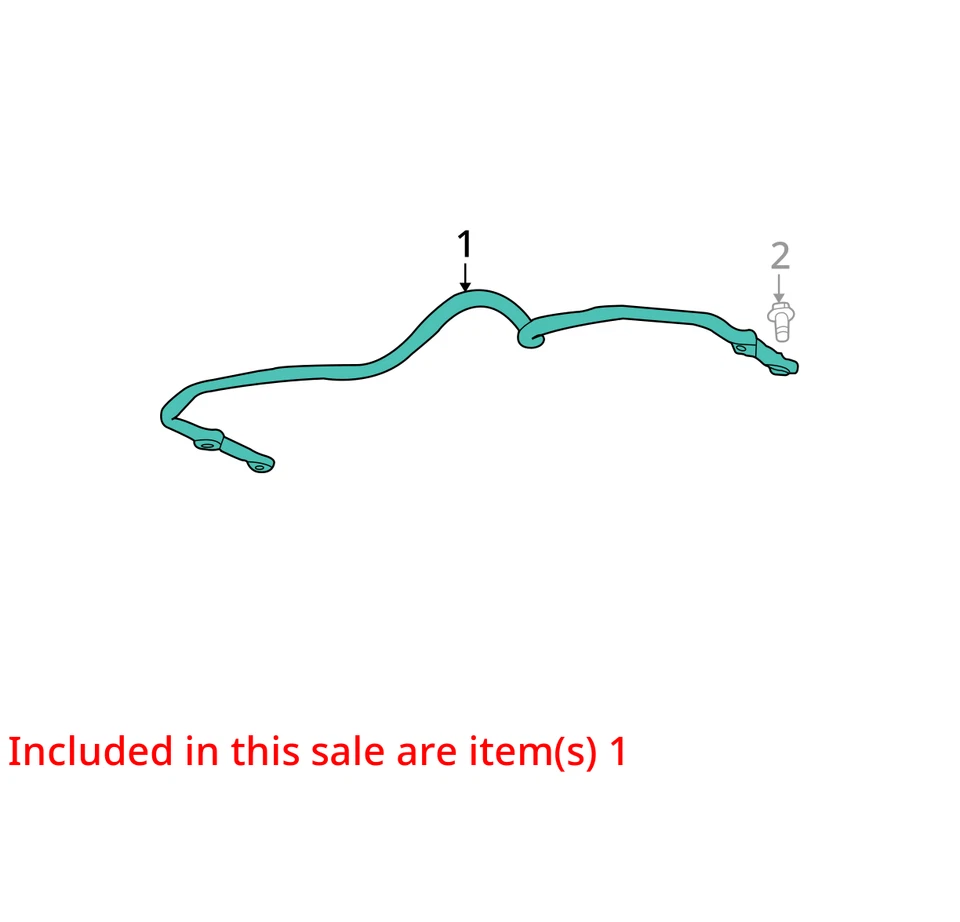 Jeep Liberty 2006 tracción trasera barra estabilizadora OEM 159 k millas - LKQ393964510 Foto 4 de 4