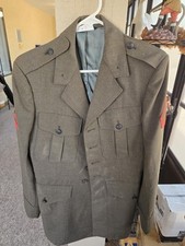 Vintage Marine Jacket With Insignia