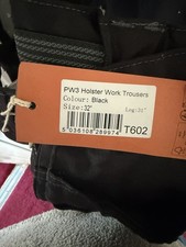 Image of Portwest PW3 Holster Work Trousers 32 W 31L (brand New) £30.00 RRP