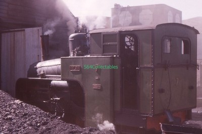 S187 35mm Slide  Snowdon Mountain Railway No. 7 'Ralph' 0-4-2RT c.1977