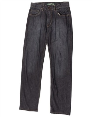 Lacoste Damen Straight Jeans Größe 40 Medium W30 L32 Navy Blau Baumwolle AE04