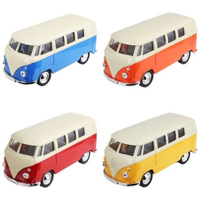 Spielzeugauto Bus VW Bulli 11,5cm Modellauto Blechauto