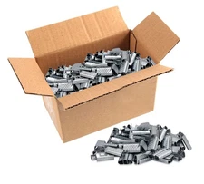 2000Pcs Banding Strapping Clips for 3/4" Strap Width Polyester (PET) Strapping
