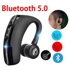 Noise Cancelling Headphone Bluetooth 5.0 Earpiece Driving Trucker In Ear Headset