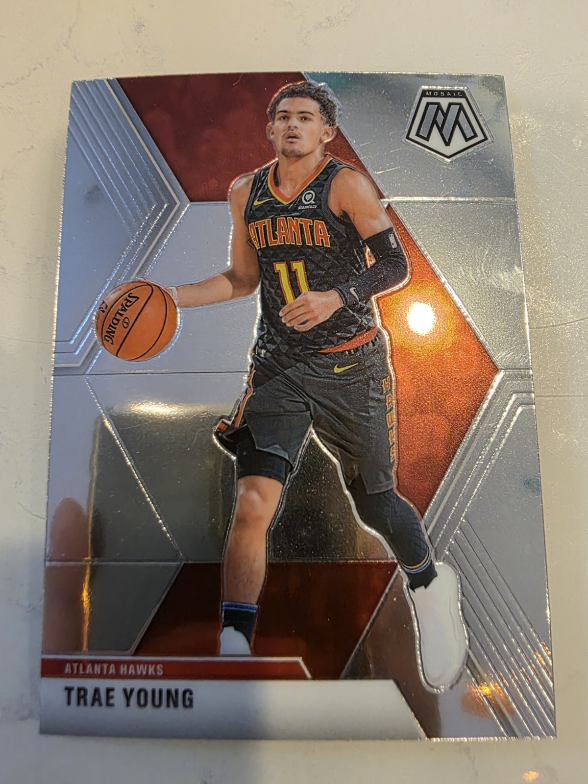 2019 Panini Mosaic Trae Young All Star 182 MINT