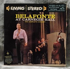 Belafonte At Carnegie Hall Vinyl Album Harry Belafonte