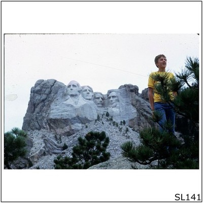U.S. #11 Mount Rushmore 1972 35mm Film Slide (SL141)