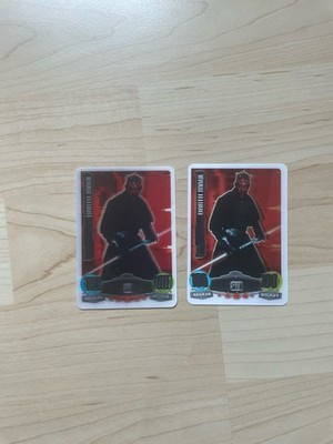 Topps Force Attax STAR WARS MOVIE SERIE 1 LE5 DARTH MAUL 3D deutsch Limitiert
