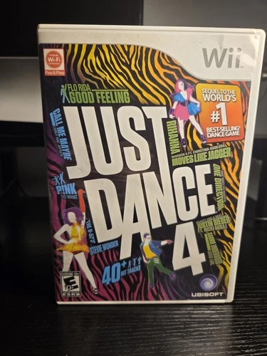 Ubisoft Just Dance 4 Nintendo Wii Music Rhythm Dance Party E10+ NTSC-U/C 2012