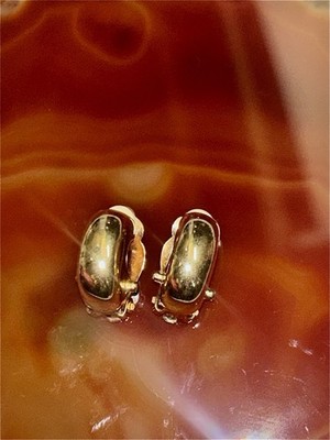 GIVENCHY Paris New York Vintage EARRINGS  Clip On High Quality