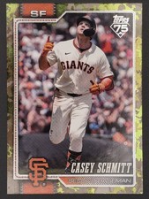 2026 Topps Series 1 Casey Schmitt Memorial Day Camo /25