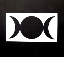 Triple Moon Reusable Stencil