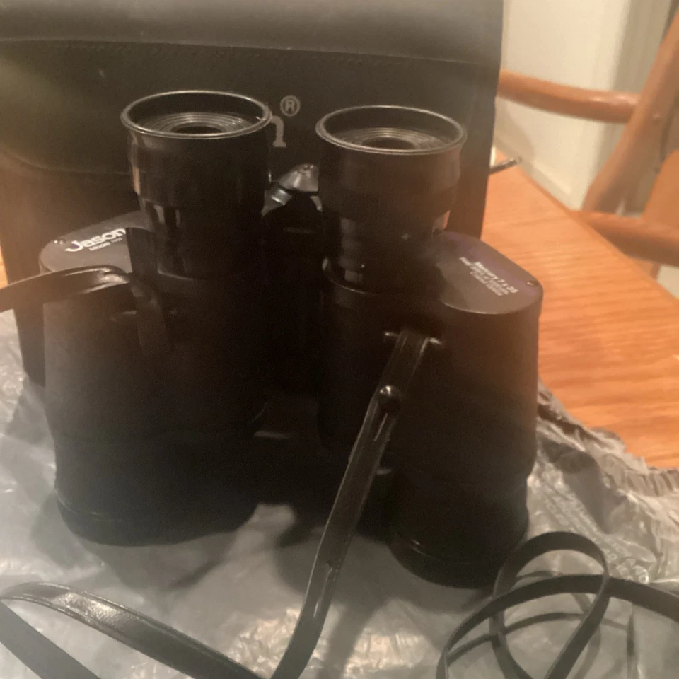 Jason Black Coated Optics Binoculars 358ft @ 1000yards - Image 2 of 4