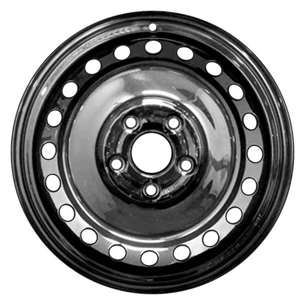 For Nissan Rogue 08-15 20-Hole Black 16x6.5 Steel Factory Wheel Remanufactured
